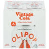 OLIPOP Prebiotic Soda, 4 x 12 fl oz