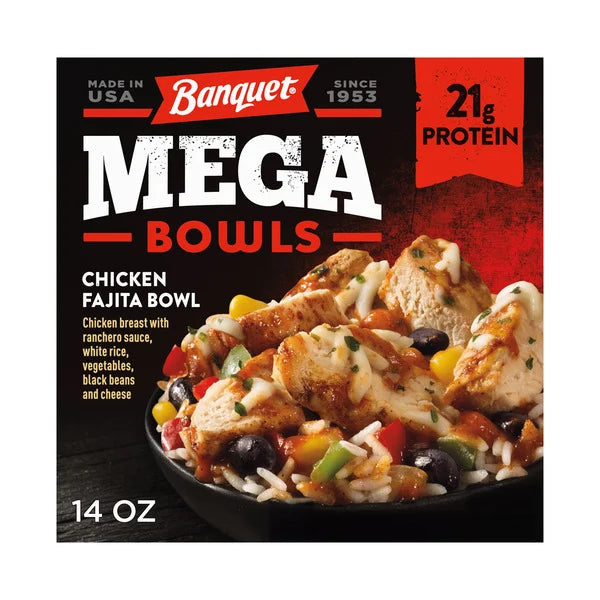 Banquet MEGA Bowls Chicken Fajita