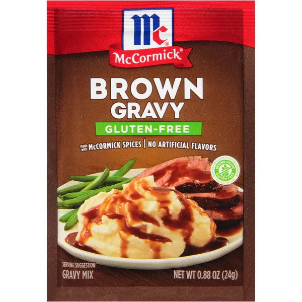 McCormick® Gluten Free Brown Gravy Seasoning Mix