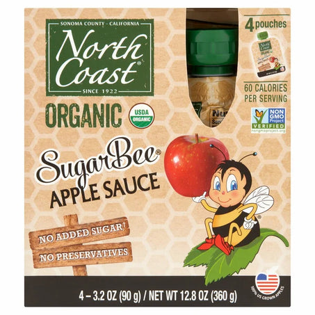 North Coast Organic Organic Sugarbee Apple Sauce