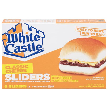 White Castle Sliders, Classic Cheese 6 ct