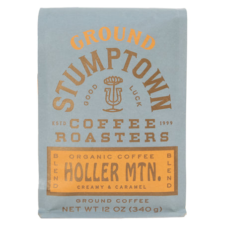 Stumptown Holler Mountain, Medium Roast Ground Organic Coffee, Bag 12 oz