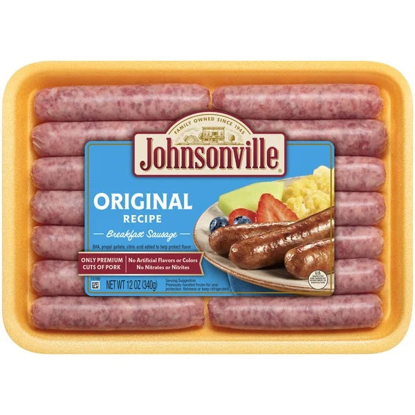 Johnsonville Original Breakfast Sausage, 14 Count