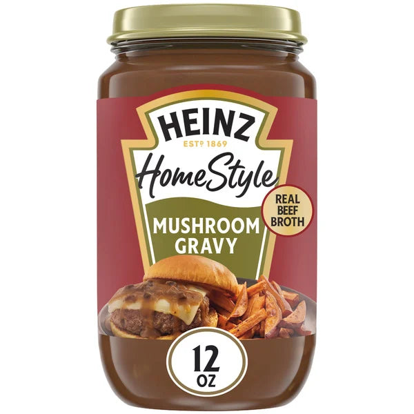 Heinz HomeStyle Mushroom Gravy 12 oz