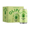 OLIPOP Prebiotic Soda, 4 x 12 fl oz