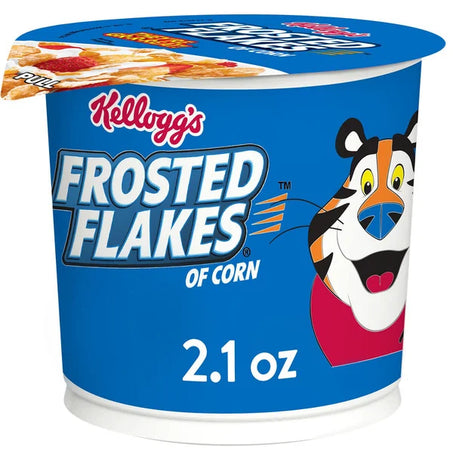 Frosted Flakes Cold Breakfast Cereal 1.5 oz Cup
