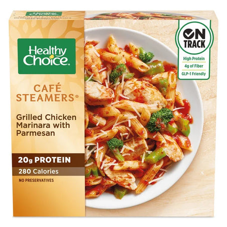Healthy Choice Café Steamers Grilled Chicken Marinara With Parmesan