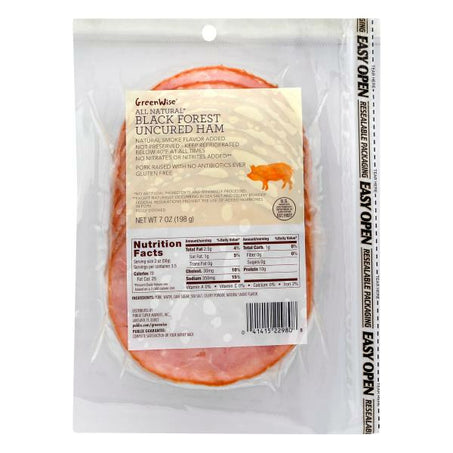 GreenWise Ham, Black Forest, Uncured 7 oz