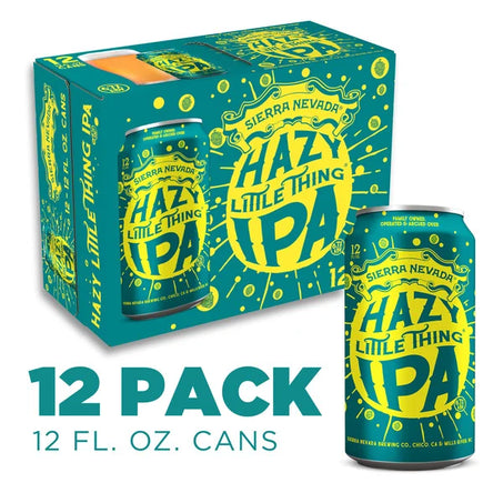 Sierra Nevada Hazy Little Thing IPA Craft Beer 12 Pack (12oz Cans)