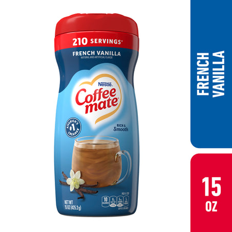 Coffee mate French Vanilla Powder Coffee Creamer 15 oz