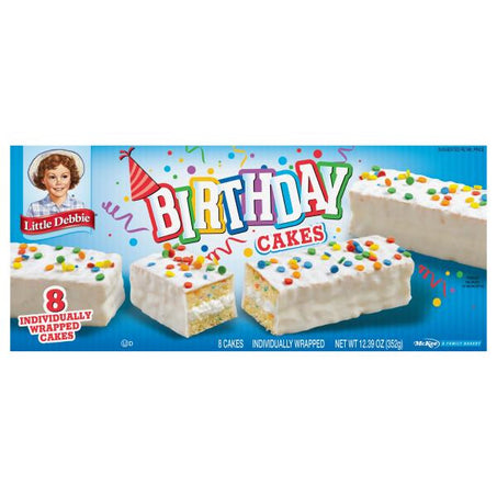 Little Debbie Cakes, Birthday 8 ct