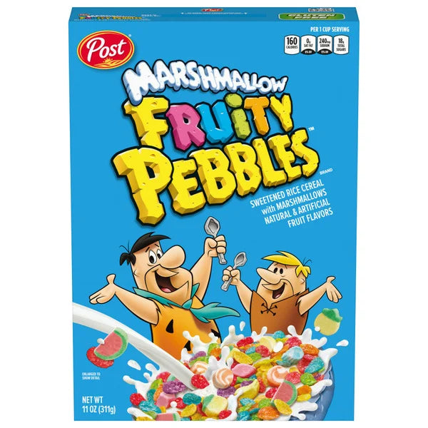 Post Marshmallow Fruity Pebbles 11 oz
