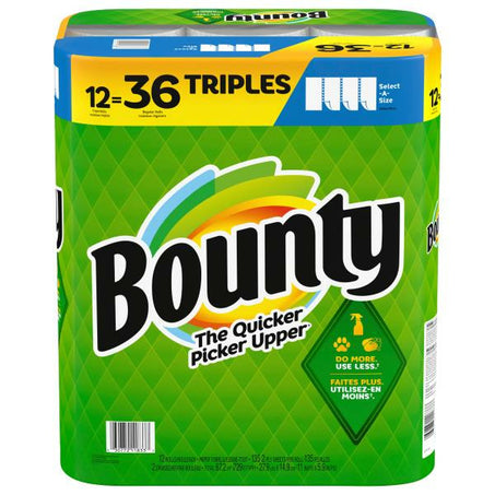 Bounty Select-A-Size Paper Towels, 12 ct