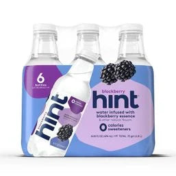 hint Flavored Bottled Water, Blackberry