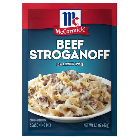 McCormick® Beef Stroganoff Sauce Seasoning Mix