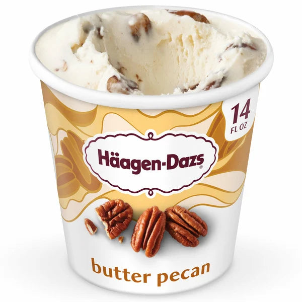 Haagen-Dazs Butter Pecan Ice Cream Pint