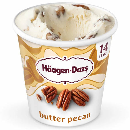 Haagen-Dazs Butter Pecan Ice Cream Pint