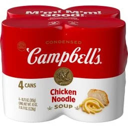 Campbell's Chicken Noodle Soup 4 pack