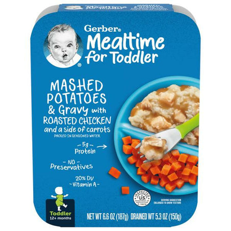 Gerber Mealtime Mashed Potatoes & Gravey