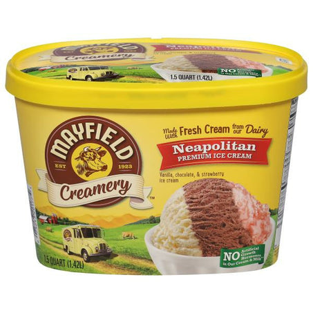 Mayfield Dairy Farms Neapolitan Ice Cream