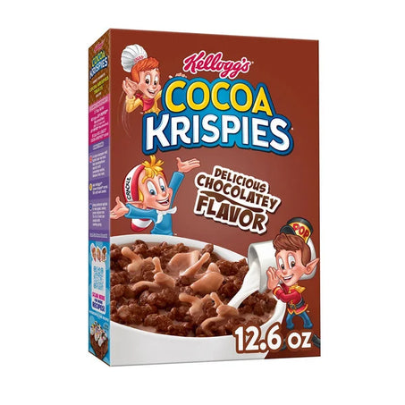 Kellogg’s Rice Krispies Treats Breakfast Cereal, Chocolatey Flavor 12.6 oz