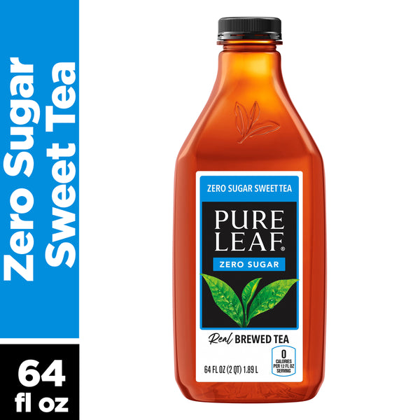 Pure Leaf Zero Sugar Real Brewed Tea Sweet Tea 64 fl oz
