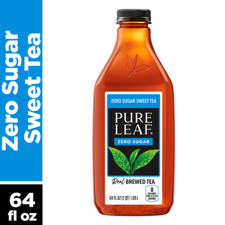 Pure Leaf Zero Sugar Real Brewed Tea Sweet Tea 64 fl oz