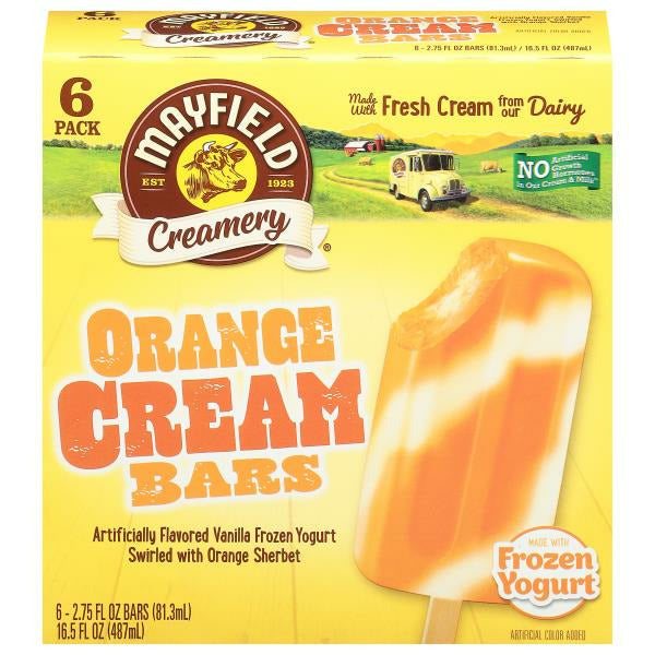 Mayfield Dairy Farms Orange Cream Ice Cream Bars