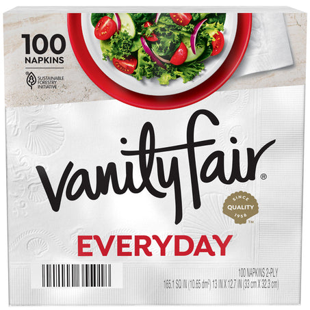 Vanity Fair Everyday Napkins 100 ct