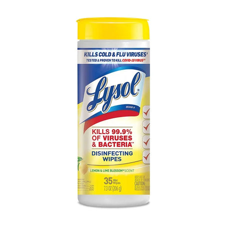 Lysol Disinfectant, Multi-Surface Antibacterial Cleaning Wipes 35 ct
