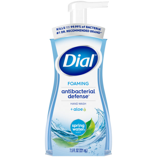 Dial Complete Antibacterial Foaming Hand Wash, Spring Water 7.5 fl oz