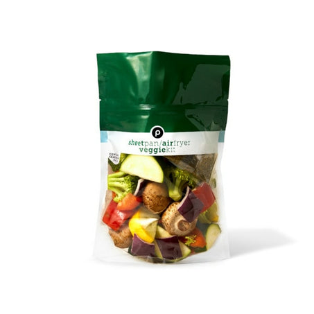 Publix Savory Umami Seasoned Broccoli, Squash, Onions & Peppers Sheet Pan & Air Fryer 1 ct