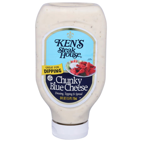 Ken's Steak House Chunky Blue Cheese Dressing, Topping & Spread 24 fl oz