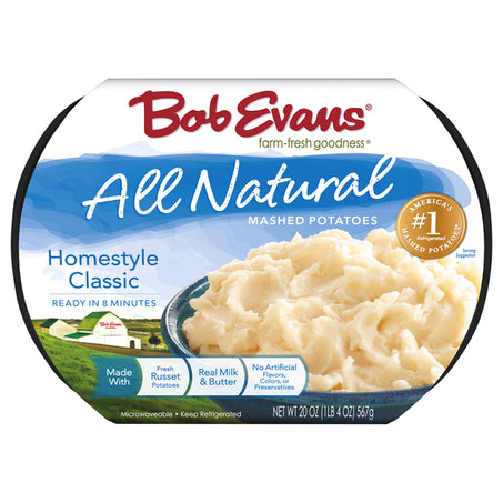 Bob Evans Farms All Natural Homestyle Classic Mashed Potatoes 20 oz