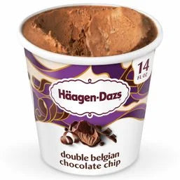 Haagen-Dazs Belgian Chocolate Ice Cream Pint