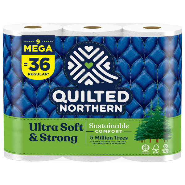 Quilted Northern Ultra Soft & Strong Toilet Paper 9 ct