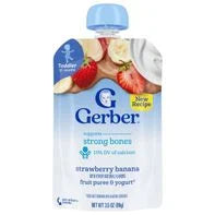 Gerber Fruit & Yogurt Strawberry Banana Pouch