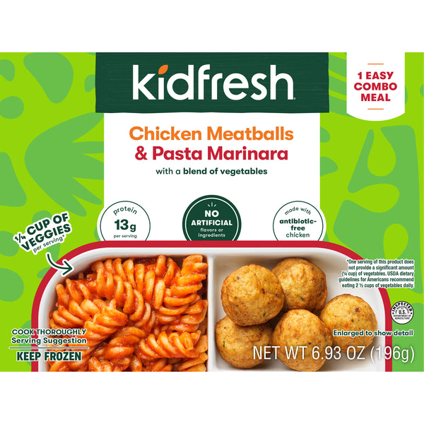 Kidfresh Chicken Meatballs & Pasta Marinara