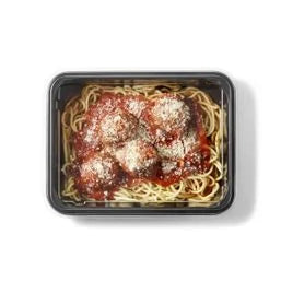 Mama Mancini’s Stuffed Meatballs With Spaghetti