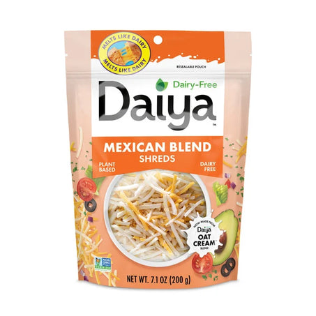 Daiya Dairy Free Mexican Blend Cheese Shreds 7.1 oz