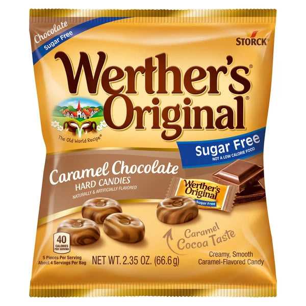 Werther's Original Caramel Chocolate Hard Candies2.35 oz