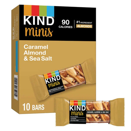 KIND Mini Caramel Almond & Sea Salt 10 ct