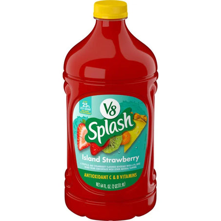 V8 Island Strawberry Flavored Juice Beverage 64 fl oz