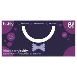 bubly Sparkling Water, Blackberry
