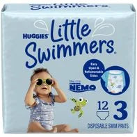 Huggies Little Swimmers Disposable Swim Diapers, Size 3 (16-26 lbs)