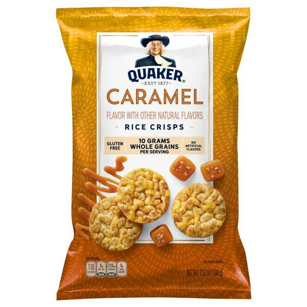 Quaker Rice Crisps, Caramel 3.03 oz
