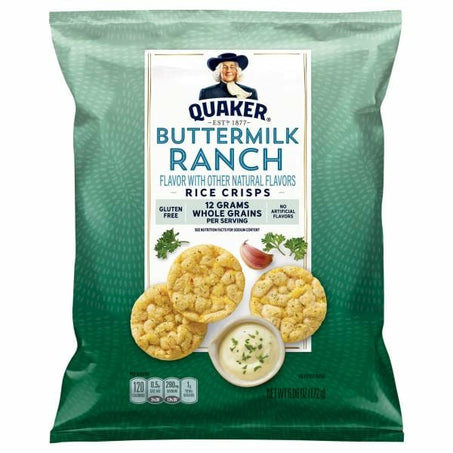 Quaker Rice Crisps, Buttermilk Ranch 6.06 oz