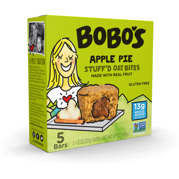 Bobo's Apple Pie Stuff'd Oat Bites • 5 x 1.3 oz