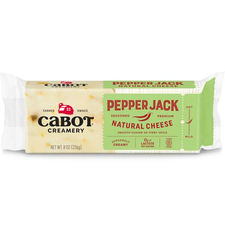 Cabot Bar Pepper Jack 8 oz