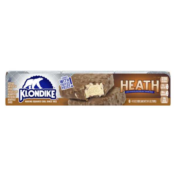 Klondike Frozen Dairy Dessert Bar Heath